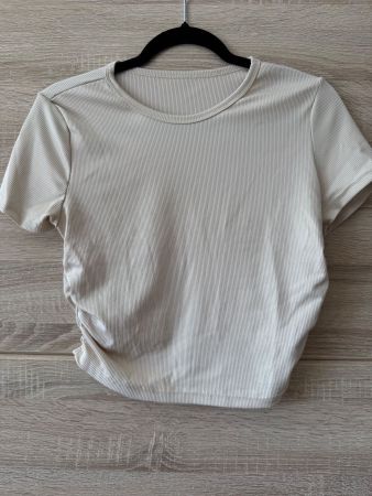 T-shirt beige clair