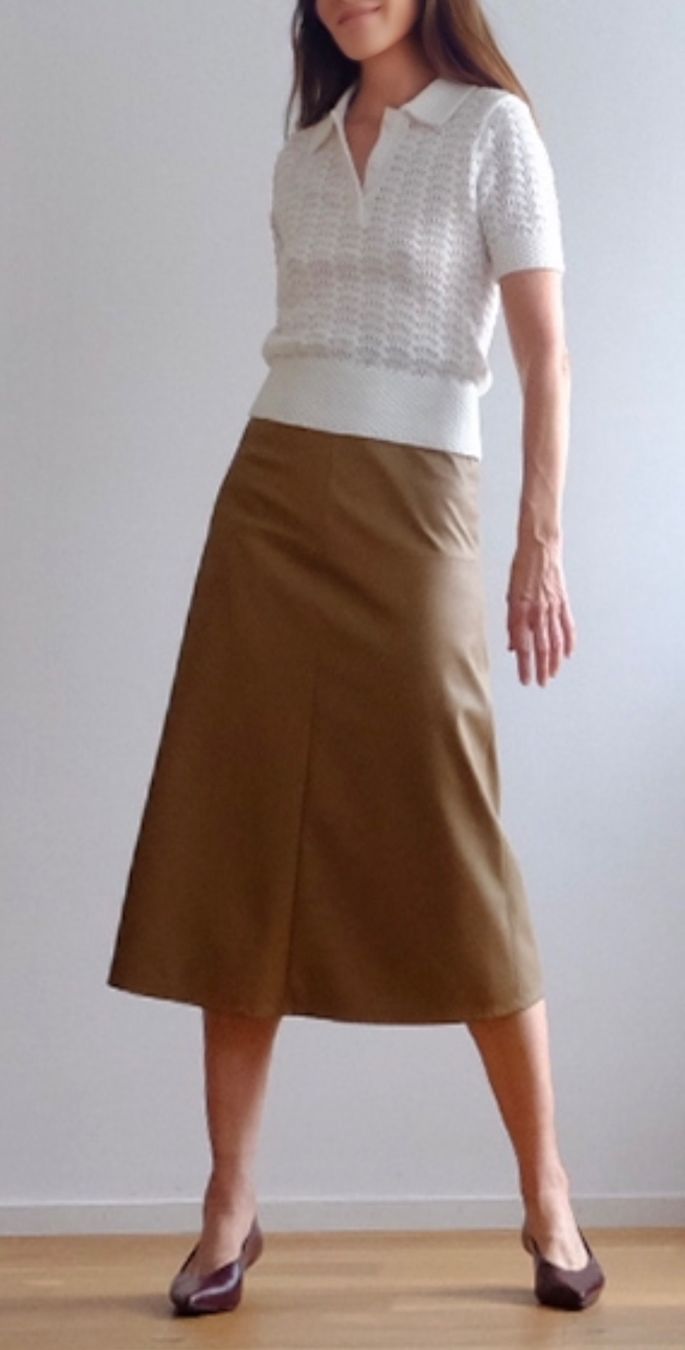 Victoria Beckham Top: Victoria Beckham x Mango süsses Poloshirt/Top – Nuovo (secondo la descrizione) da Jona venduto da vanessasupermarket20 1