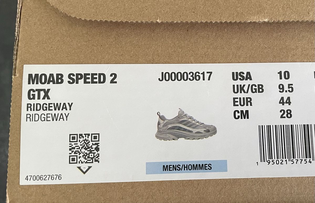 Merrell Herrenschuhe: Moab Speed 2 GTX - Wanderschuhe Herren – Neu (gemäss Beschreibung) aus Bronschhofen von Sommernacht03 6