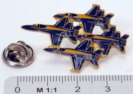 Swiss Air Force-Pin FA-18 Formation Rare