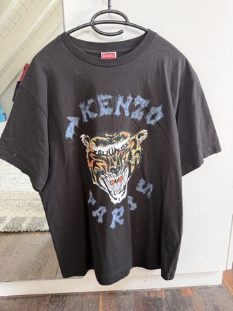 Herren T-Shirt Kenzo Paris schwarz Grösse S