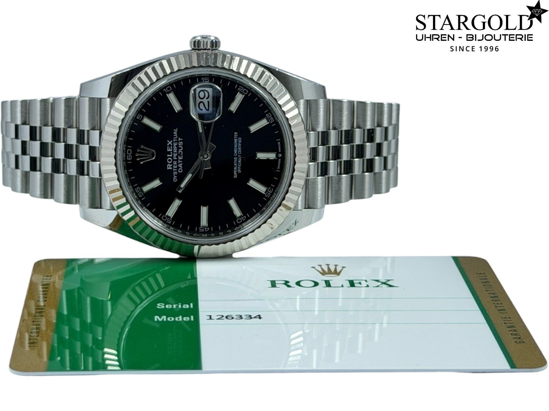 Rolex Montres: Rolex Datejust 41 schwarz - 126334 – D'occasion à Zürich par Stargold-Uhren 1