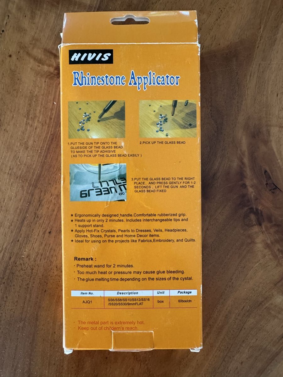 Kit bricolage: Hotfix Pen,Textilien, NEU ,OV, – Nuovo e nell'imballaggio originale da Esslingen venduto da Takayama25 1
