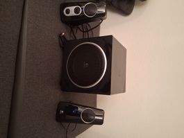 Logitech Lautsprecher System 2.1 schwarz gebraucht