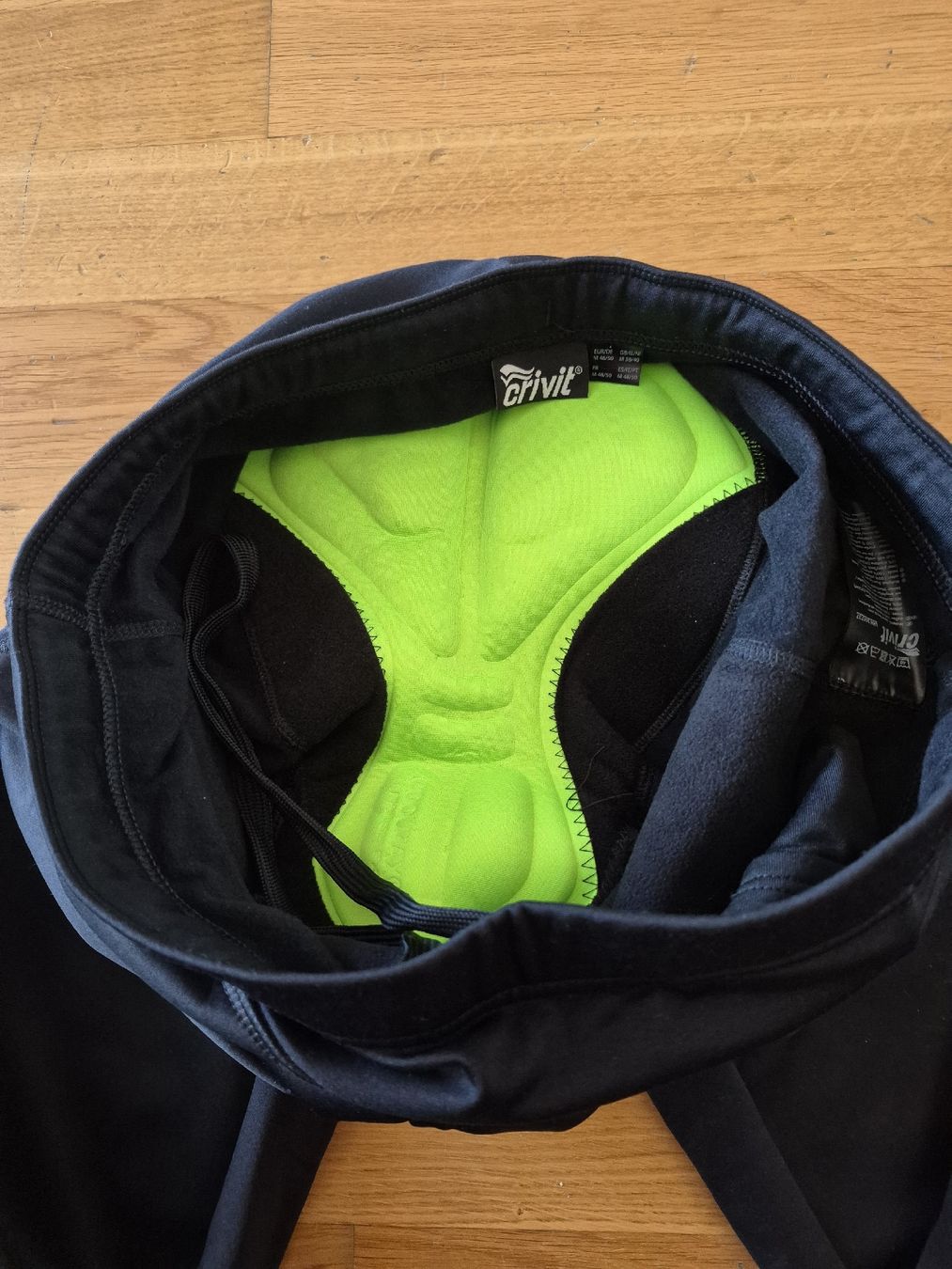 Leggings: Crivit Radhose mit Polster Schwarz Grösse M  – Usato da Sursee venduto da tabsch 2