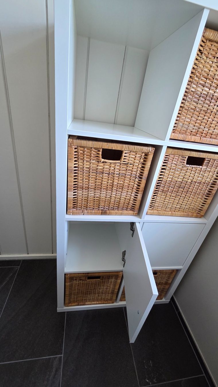 Ikea Regale: Ikea Regal mit 5 Rattan Körben – Gebraucht aus Wil SG von Colalight26 1