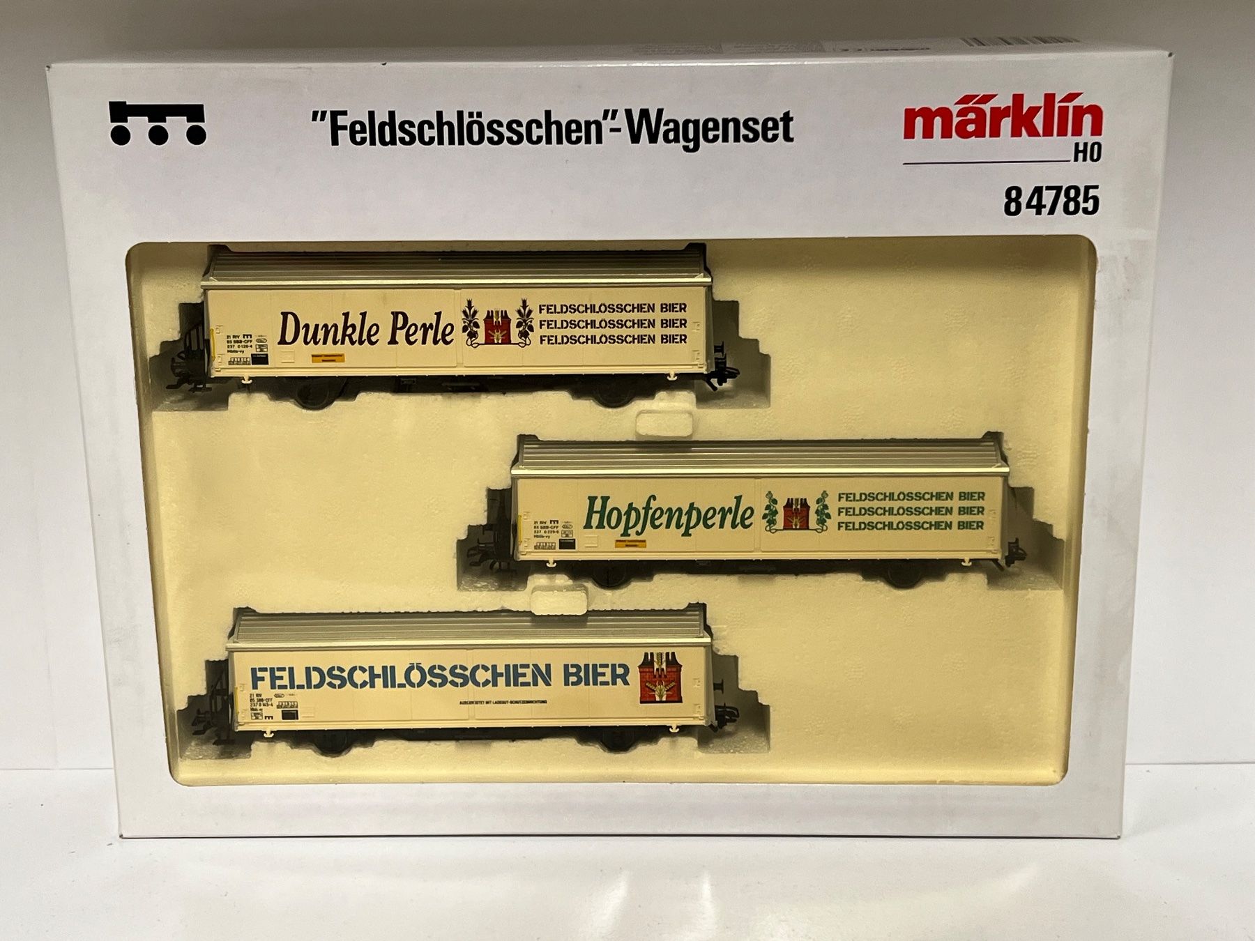 Märklin Modellini di ferrovie: Märklin 84785 Feldschlösschen  H0 AC – Nuovo e nell'imballaggio originale da Geroldswil venduto da TopTrain54 2