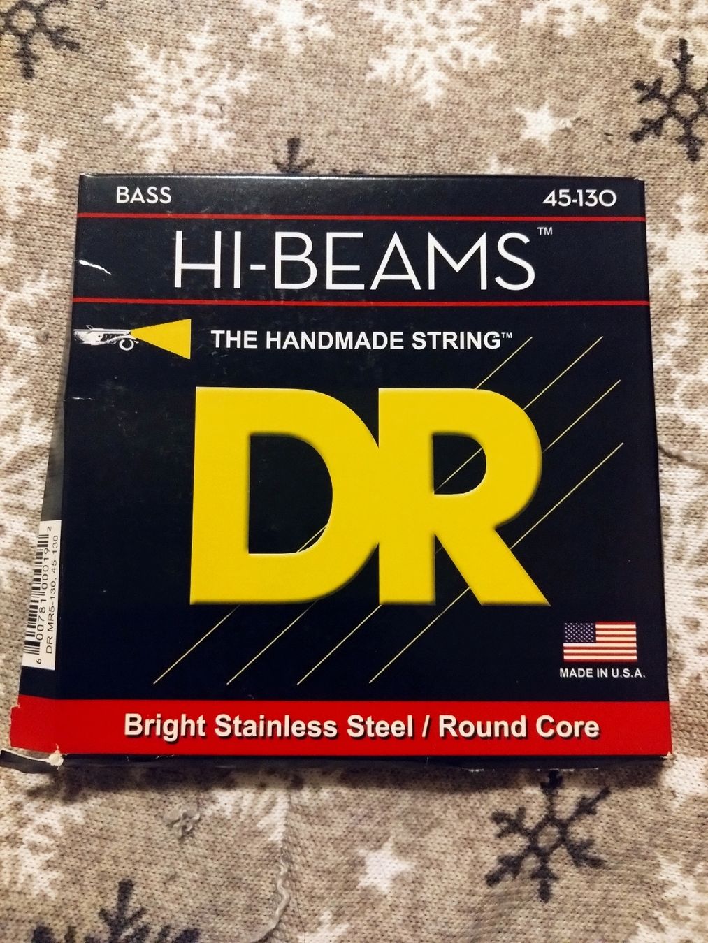 Strumenti musicali: 1x DR Strings MR5-130 Saitensatz fabrikneu  – Nuovo e nell'imballaggio originale da Killwangen venduto da devils_ransom