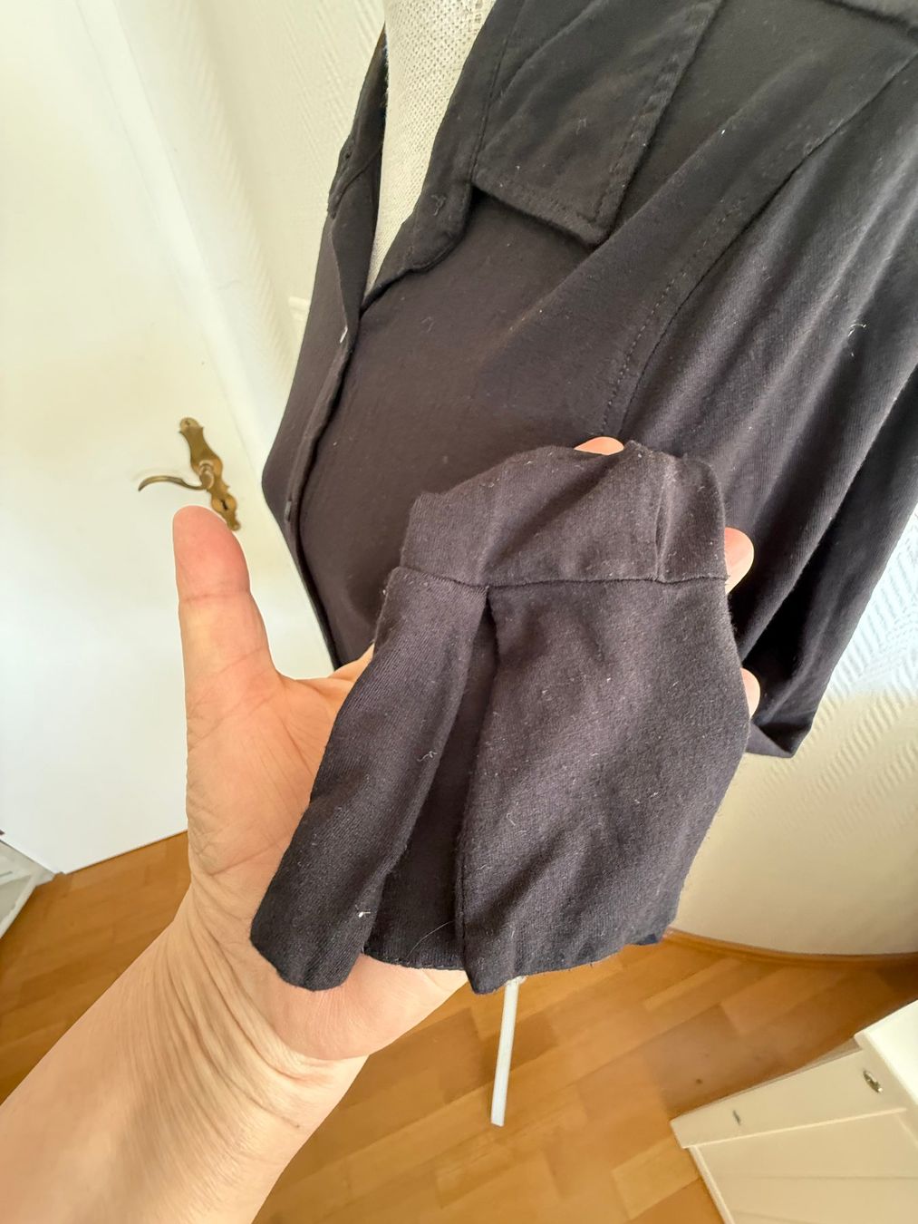 Mango Camicette: Mango Bluse Grösse M schwarz Viskose – Usato da Kirchdorf AG venduto da coco123 5