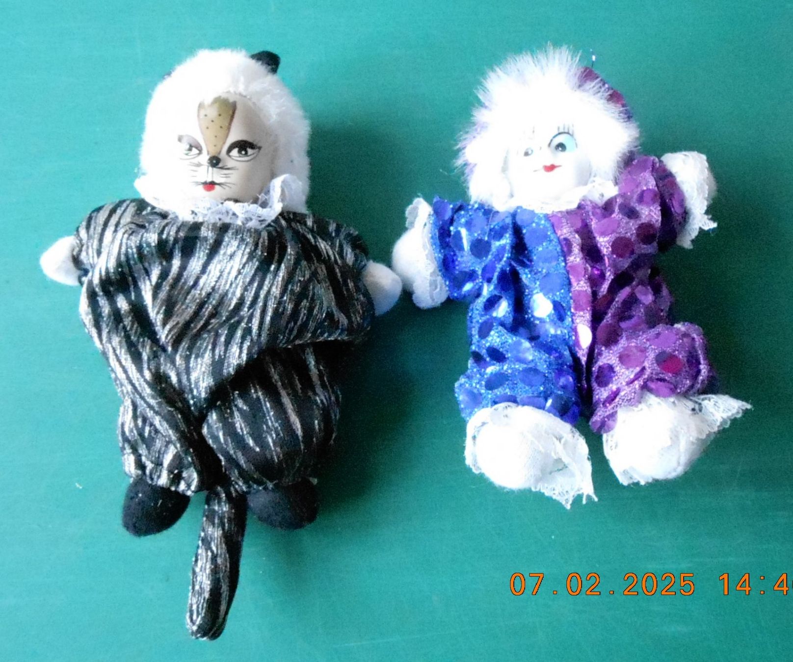 Bambole: 2 Harlekin Puppen – Usato da Rafz venduto da Sonnenblume305