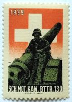 Soldatenmarke 2.WK, Sch Mot Kan Battr 130, gelb, Wi Art 295