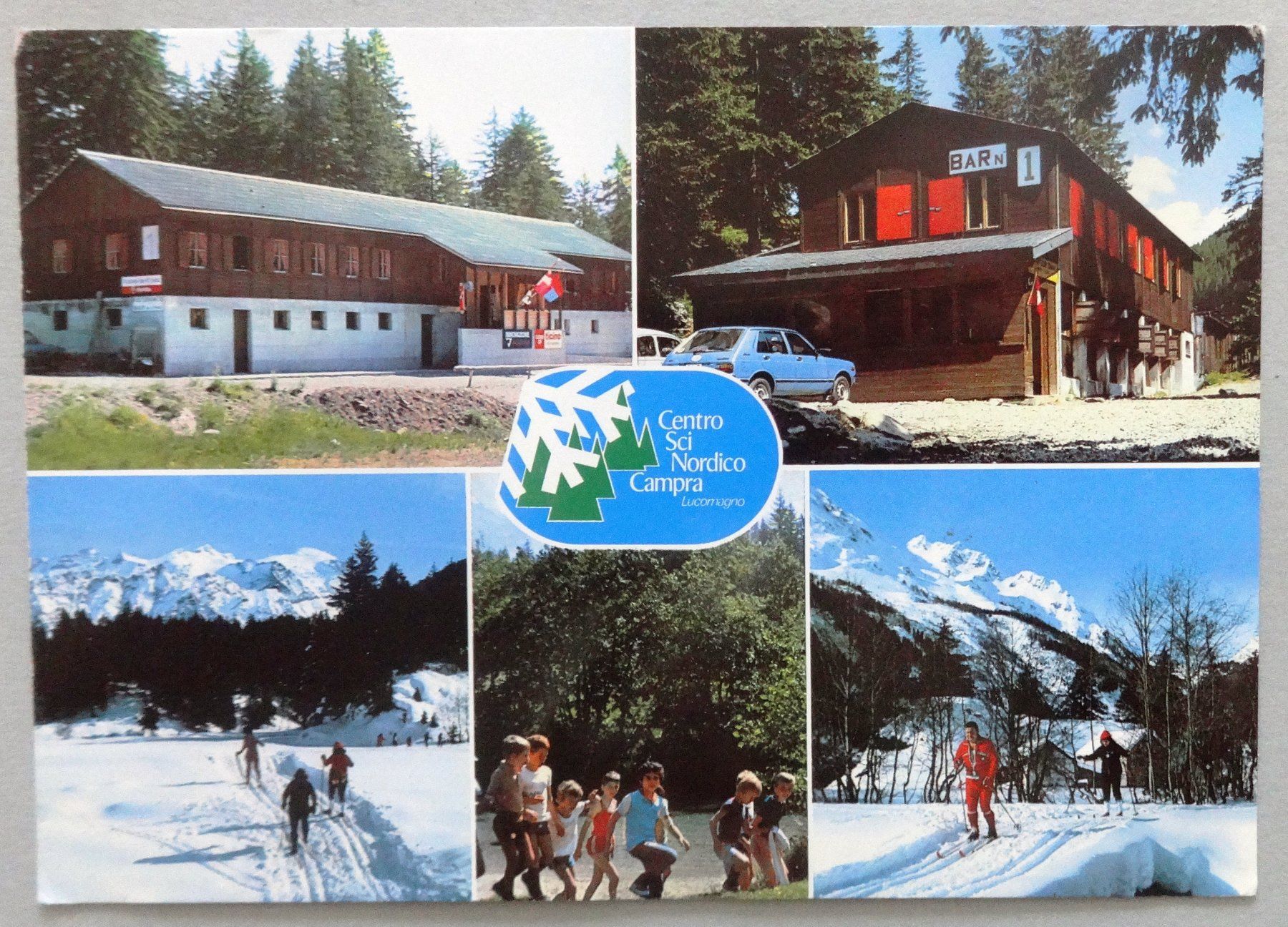 Cartoline postali: Centro Sci Nordico Campra – Usato da Fétigny venduto da Billy2miny