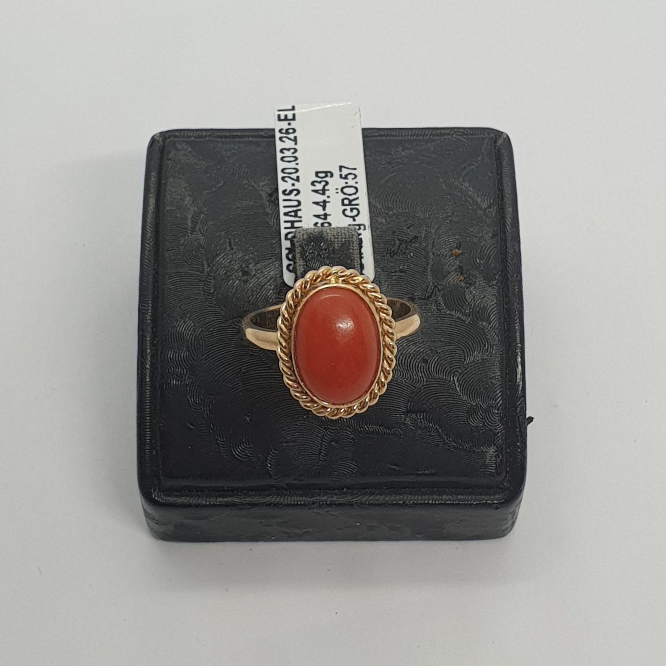 Anelli: Echt 14K Gold Ring – Usato da Luzern venduto da Goldhaus-Luzern