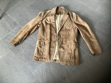 Wildleder Jacke, Herrenjacke, Grösse 46, Top Zustand 👍!