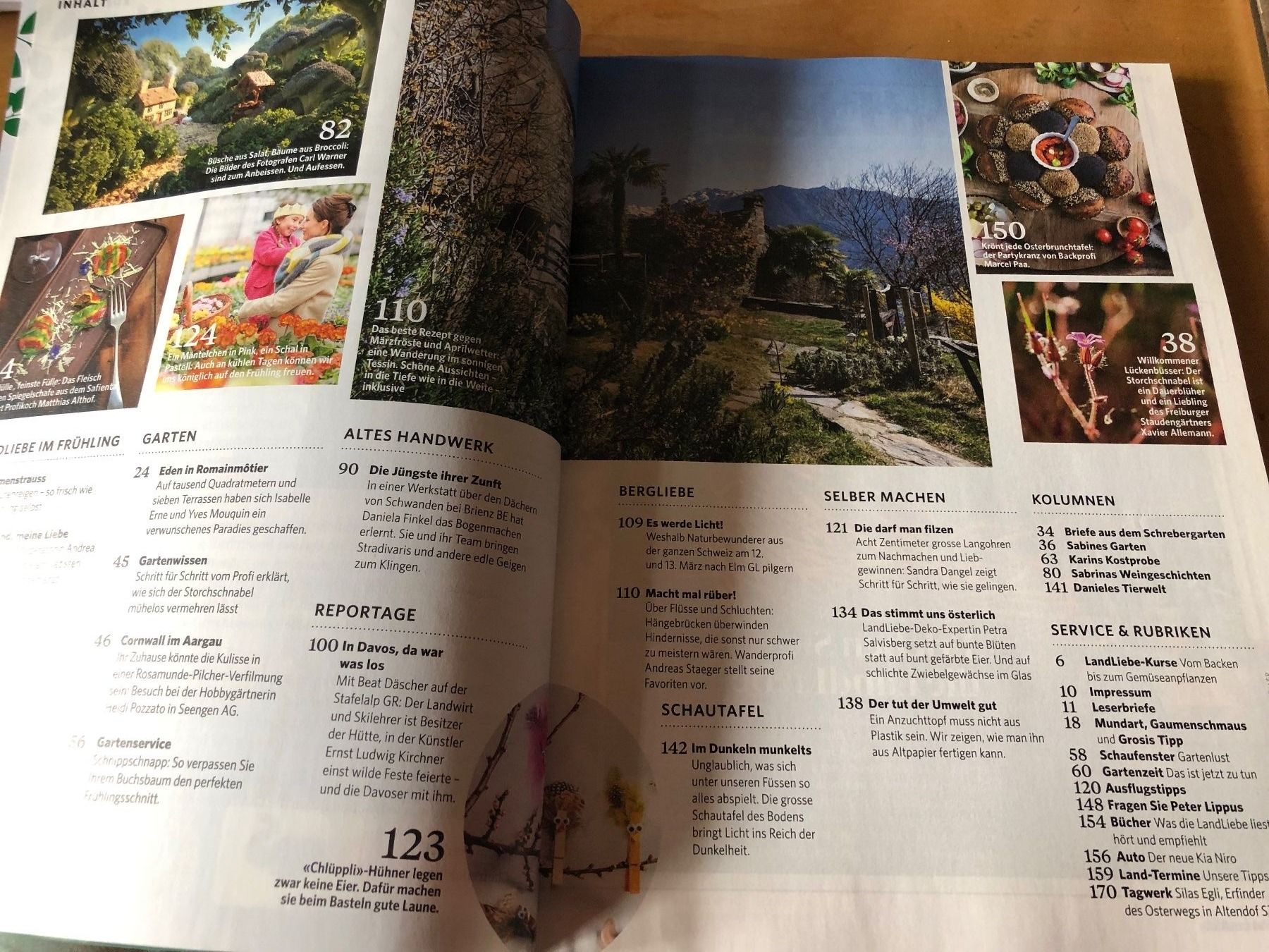Riviste & Magazine: Schweizer Landliebe Nr 2 Frühlingserwachen 2023 – Usato da Zürich venduto da ch3906 1