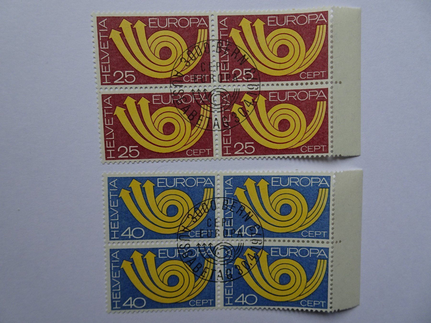 Tous les timbres: 1973 – Neuf (Voir description) à Aadorf par Chnorli-Furz