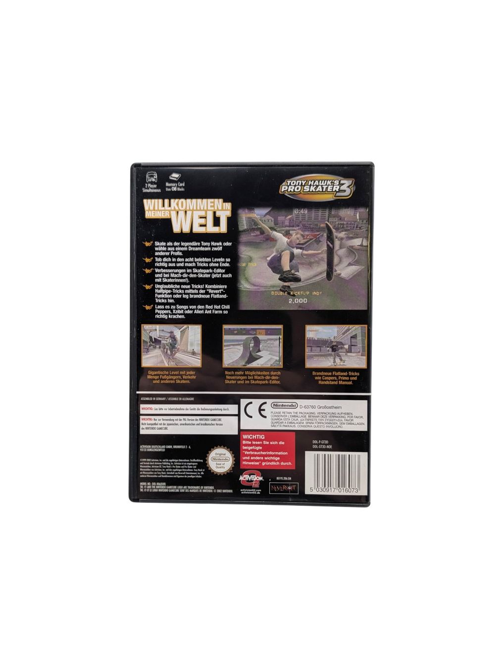 Tony Hawk's Pro Skater 3 Nintendo GameCube ohne Anleitung (Gebraucht) in Domat/Ems für CHF 13