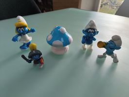 lot divers schlumpf Schtroumpfs puffi