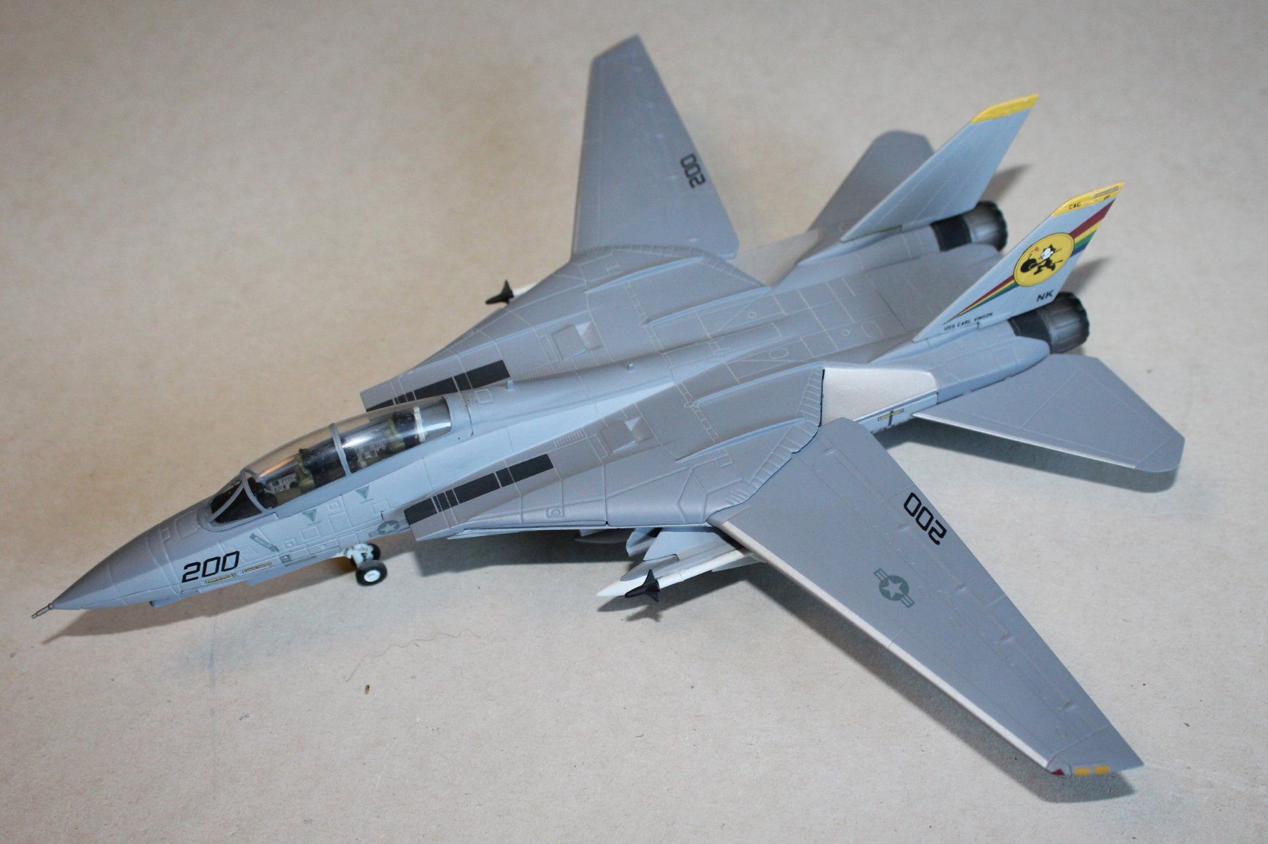 Kit di modellismo & Modellini statici: F-14D Tomcat der VFA-31 (Tomcatters, callsign "Felix") 1:72 – Usato da Worblaufen venduto da Cookie23