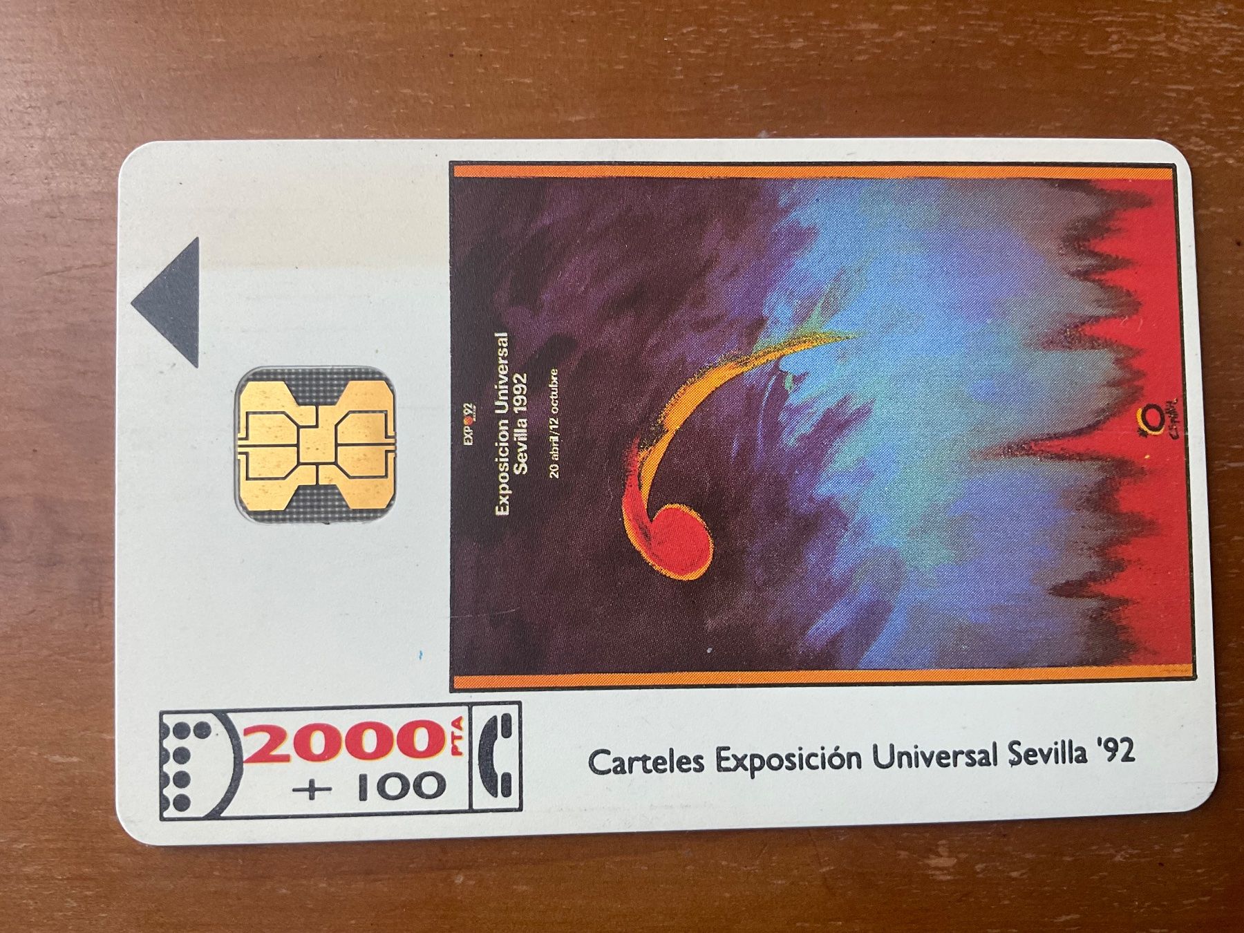 Schede telefoniche: Telefonkarte Spanien Sevilla 1992 – Usato da Zürich venduto da Tolima194