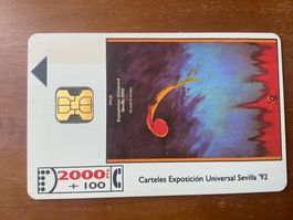 Telefonkarte Spanien Sevilla 1992