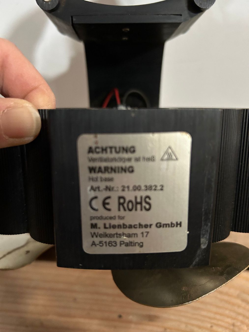 Ventilateurs: Ofenventilator / Wärmeverteiler magnetisch – D'occasion à Bowil par Mirifix 3