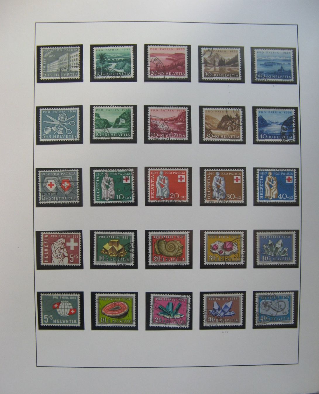 Alle Briefmarken: PP 1939 - 1981 – Gebraucht aus Frauenfeld von Interessent1 4