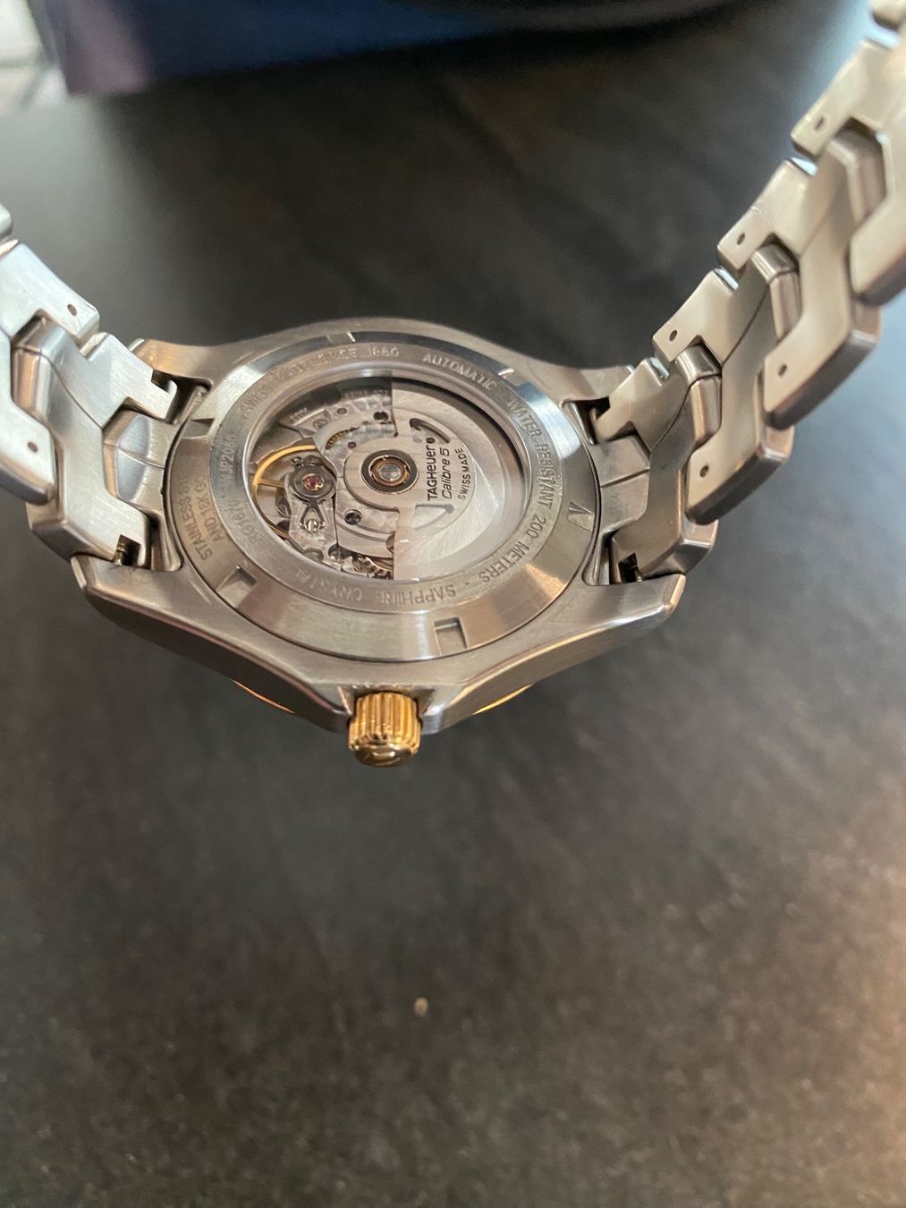 Tag Heuer Orologi: TAG Heuer Link Calibre 5 – Usato da Reutlingen venduto da Macs5 4