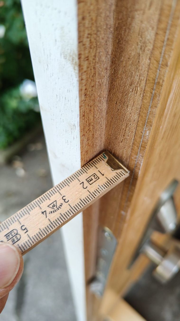 Porte: Eingangstüre  96cmX199.2cm – Usato da Willisau venduto da flabastian 5