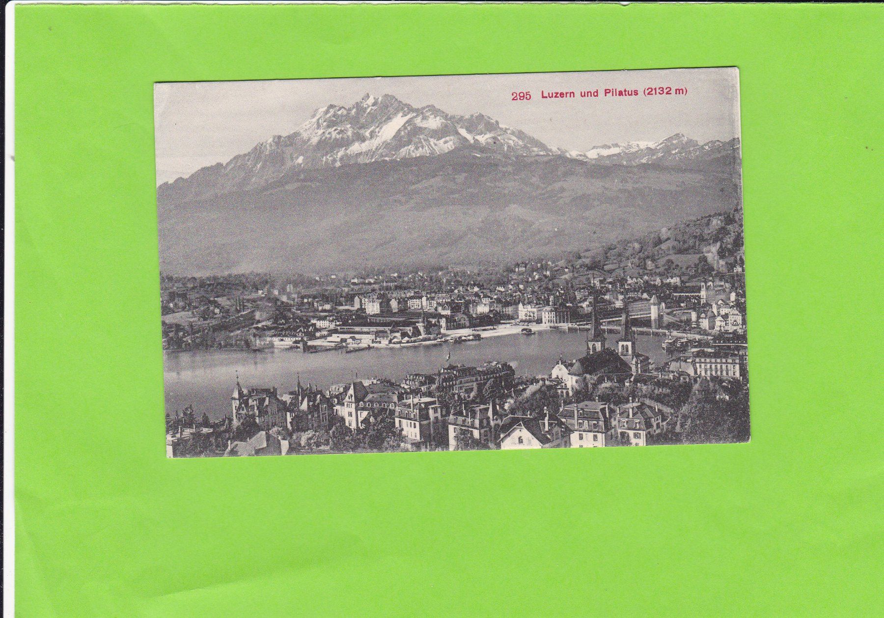 Cartoline postali: Luzern und Pilatus – Usato da St. Peterzell venduto da neckertal