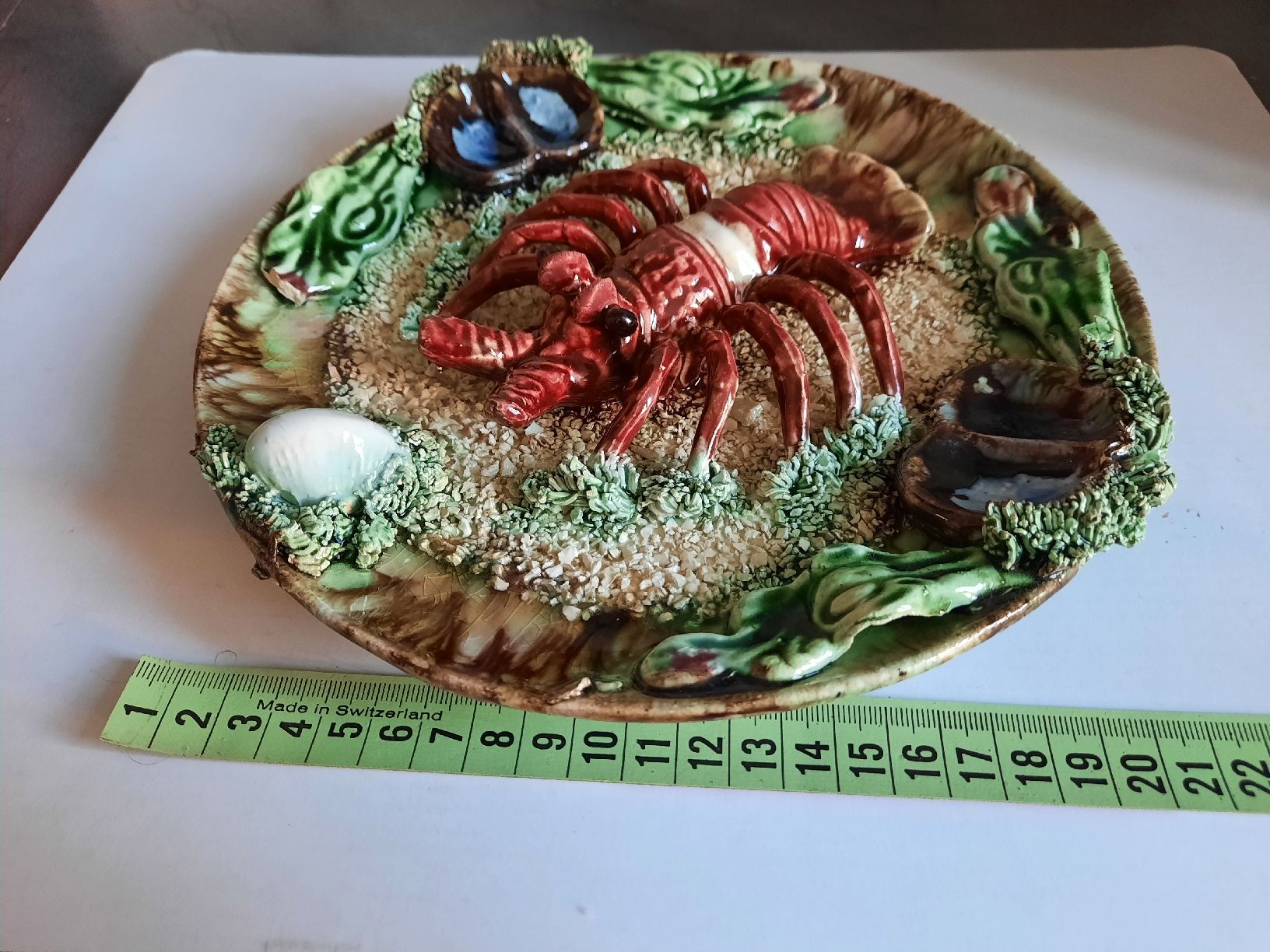 Piatti: Ancienne ASSIETTE, en CÉRAMIQUE – Usato da Le Locle venduto da marylise01 4