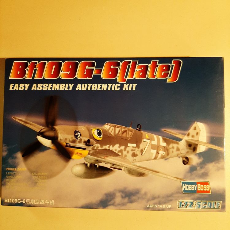 3236 Messerschmitt Me Bf 109 G-6 (late) Hobby Boss 80226 | Kaufen auf ...