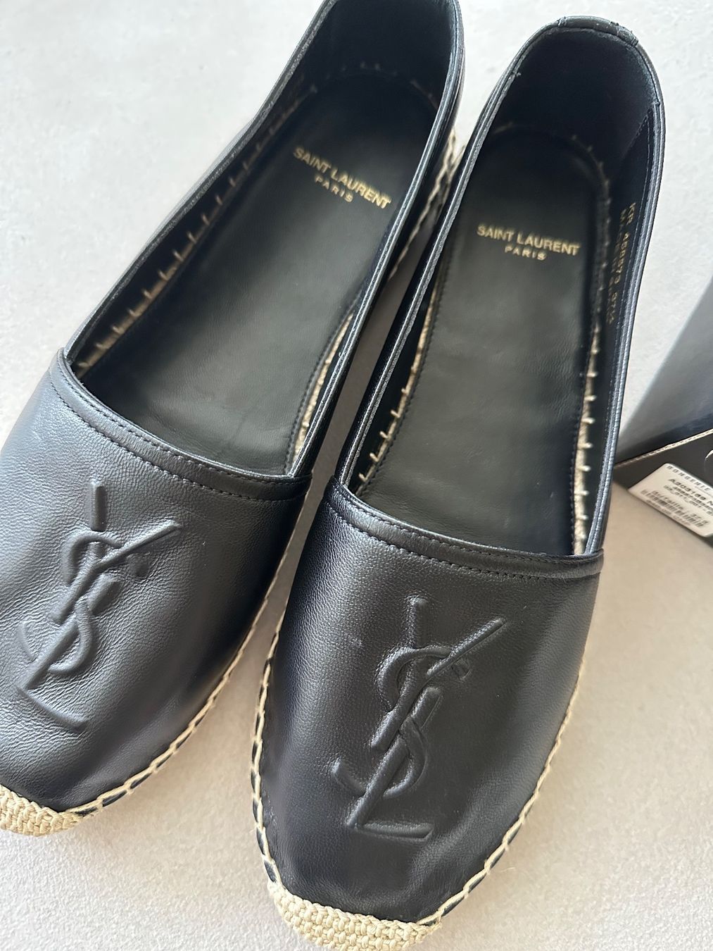 Saint Laurent Scarpe da donna: Neue YSL Schuhe / Espadrilles Grösse 37.5 – Nuovo e nell'imballaggio originale da Cham venduto da CBirinci 2