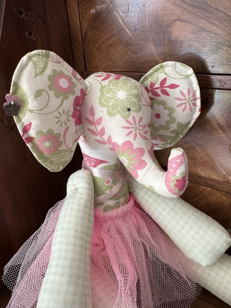 Giocattoli: Stoffelefant Handmade, Geburtsgeschenk, orig. Tildamuster – Nuovo e nell'imballaggio originale da Lotzwil venduto da Tgdromad 8