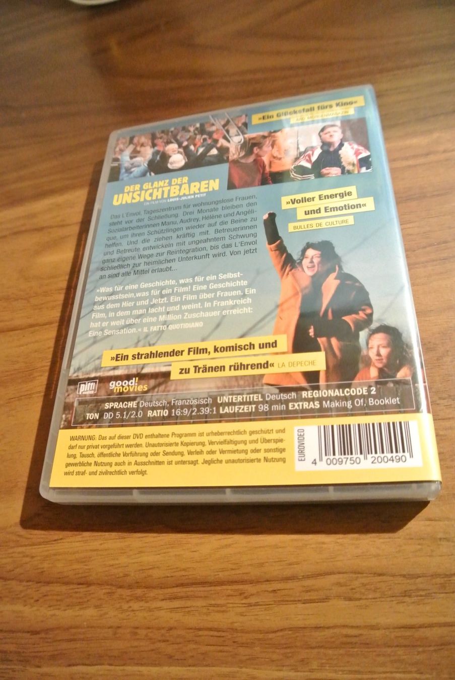 Alle DVDs: Der Glanz der Unsichtbaren – Gebraucht aus Rüschlikon von CBPL 1