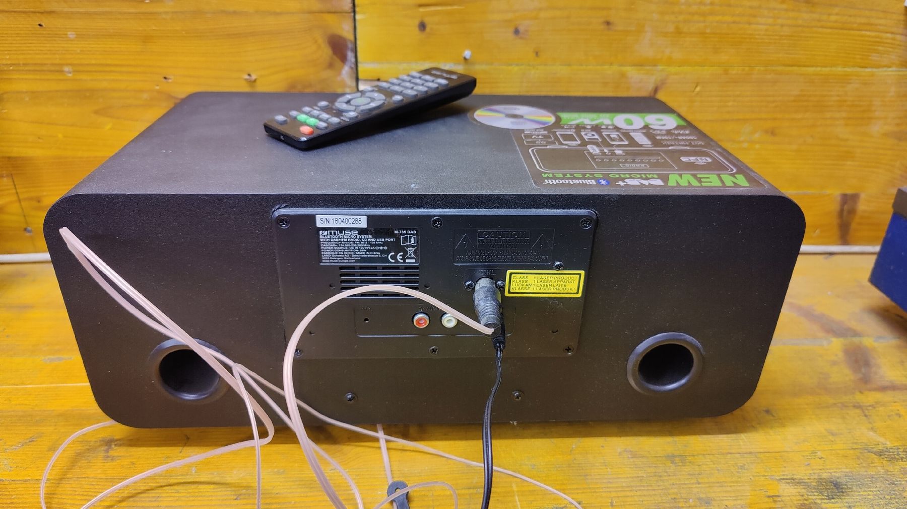 Radio: Muse M-785 DAB+, Bluetooth, CD, Aux (L3) – Usato da Aarau venduto da bro_9zsg 7