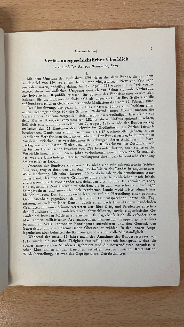 Bücher: Bundesverfassung Schweizerische Eidgenossenschaft 1966 – Gebraucht aus Glattfelden von cybermaxx 3