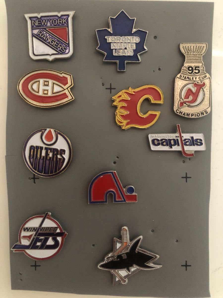 Spille & Fermagli: NHL Pin set – Usato da Osogna venduto da goodthingme