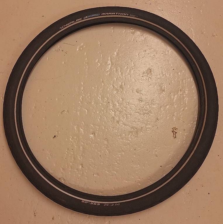 Schwalbe Pneumatici & Ruote complete: Pneu Schwalbe Marathon 26 x 2.00 – Usato da Corminboeuf venduto da demalp
