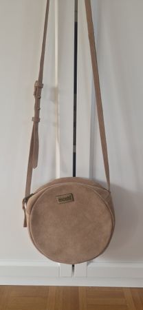 Umhängetasche The Moshi Wildleder beige neuwertig