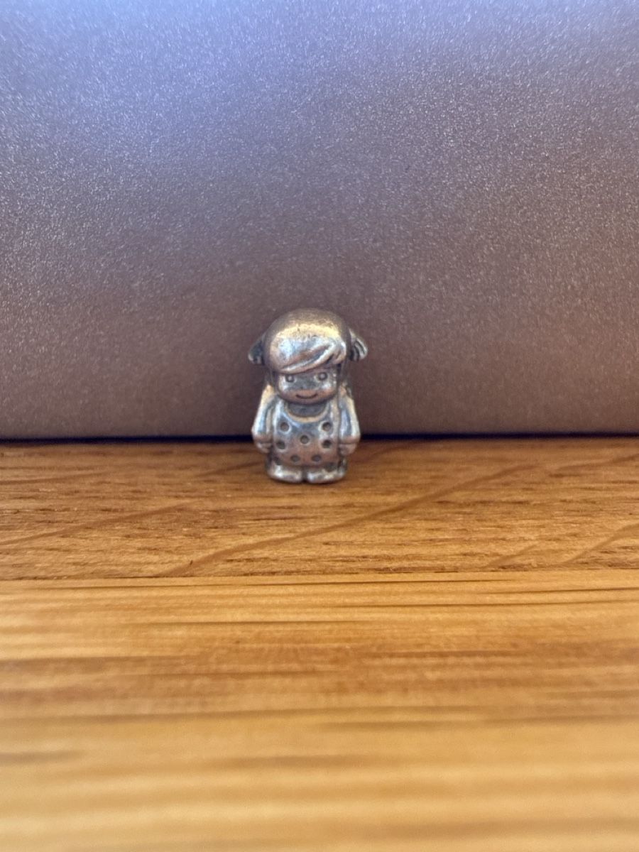 Pandora Ciondoli: Pandora Charm mit kleiner Mädchen Figur Silber – Usato da Büren SO venduto da Flomi_4413 1