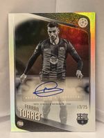 Sammelkarte Ferran Torres Topps Autogramm 17/75 FCB