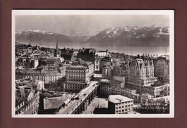 LAUSANNE - Grand Pont et les Alpes