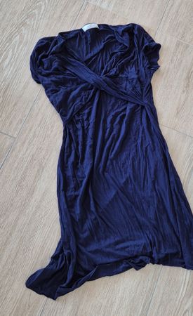 Robe bleu d'allaitement taille L bon état