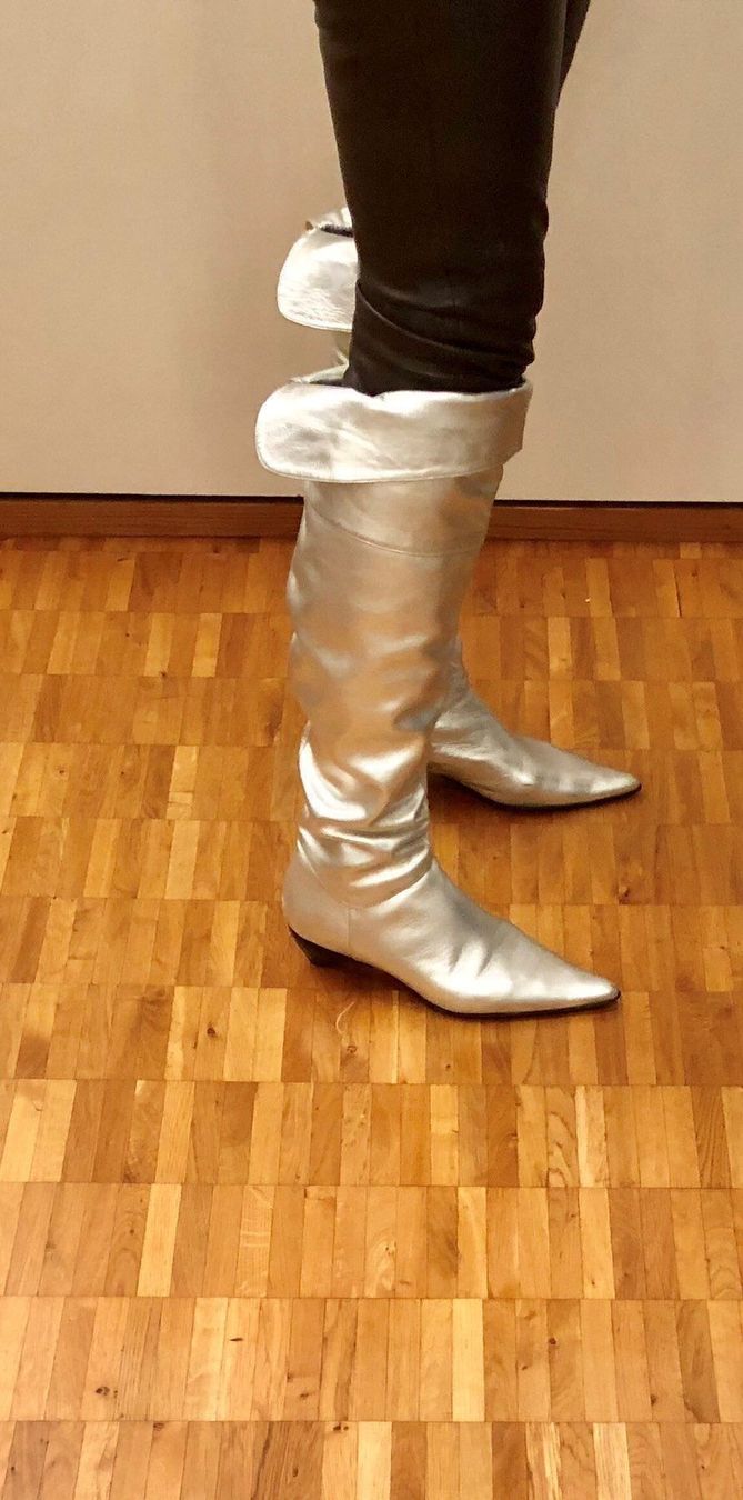 Scarpe da donna: Stiefel Overkneestiefel  jet set style – Nuovo (secondo la descrizione) da Adliswil venduto da Jessik0 7