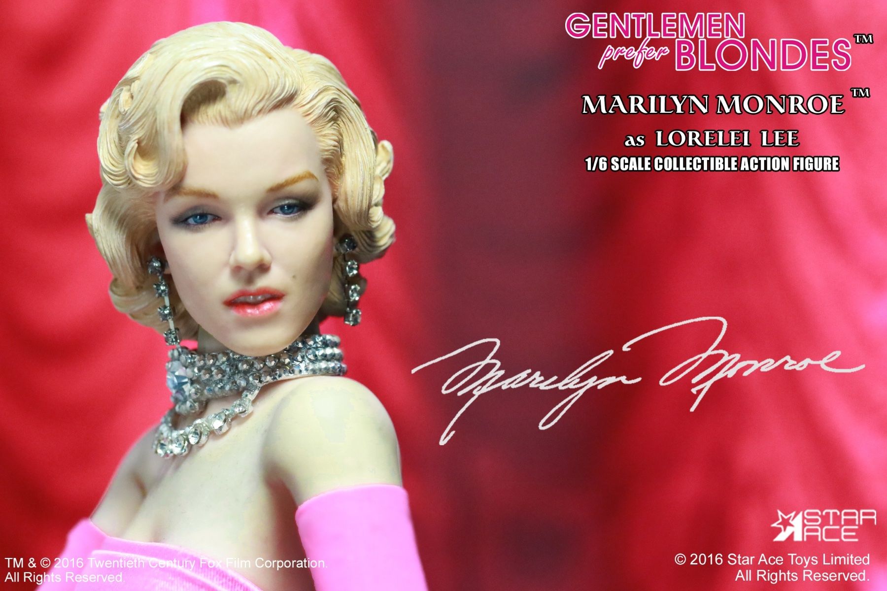 Giocattoli: 1/6 Marilyn Monroe "Lorelei Lee" Pink Dress ver. – Nuovo e nell'imballaggio originale da Vuadens venduto da Chouchoujapan 3