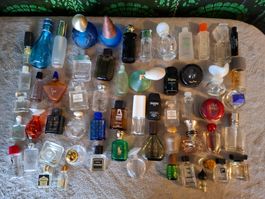 Vintage Parfum Miniaturen Set 58 Stück verschiedene Marken