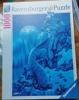 1000 Teile Puzzle - Wolfsmutter mit Junges