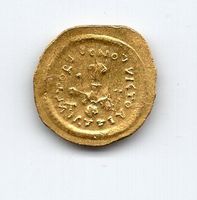 (298) Byzanz, Justin, 565-578, Tremessis, Gold