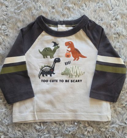 T-shirt bébé dinosaures 62 cm